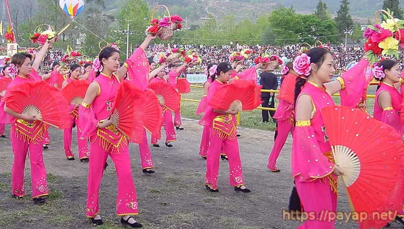 中国,云南省,大理三月街