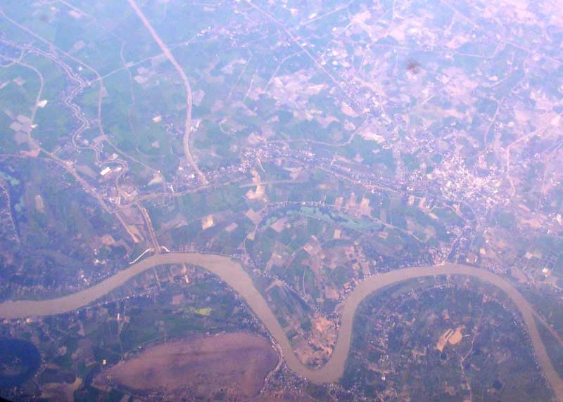 2006年2月マレーシア・機内から撮影