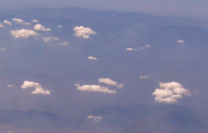 2006年2月マレーシア・機内から撮影