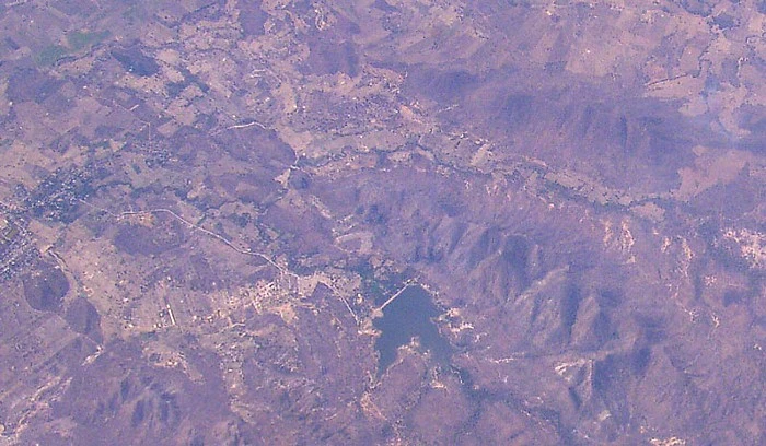 2006年2月マレーシア・機内から撮影