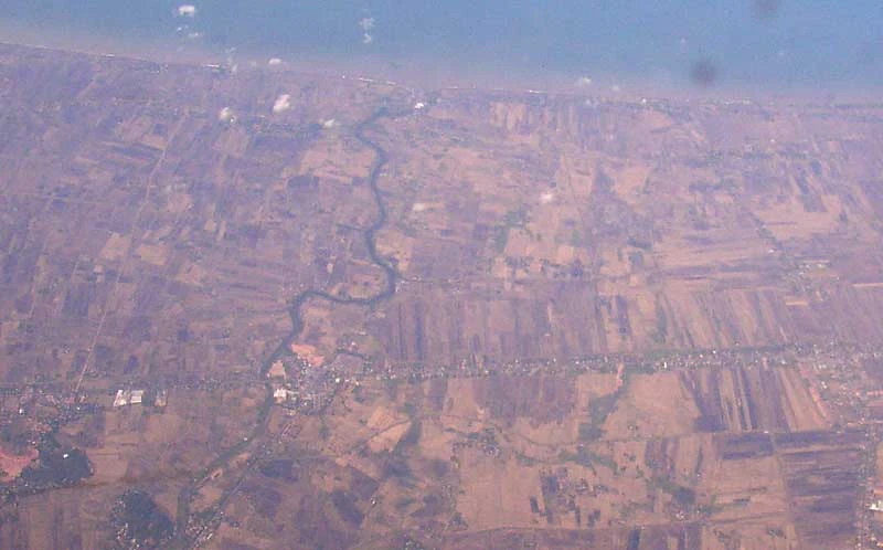 2006年2月マレーシア・機内から撮影