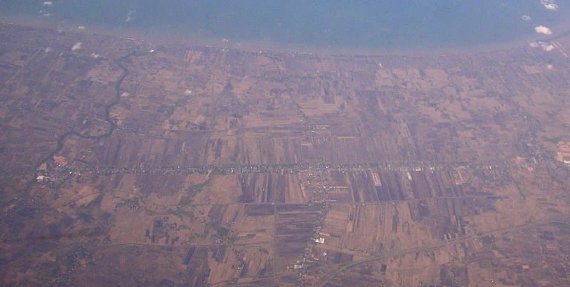 2006年2月マレーシア・機内から撮影