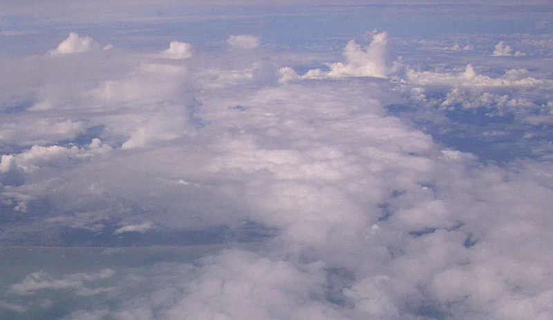 2006年2月マレーシア・機内から撮影