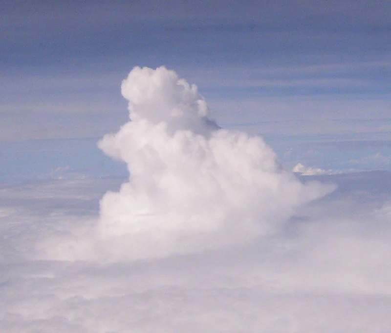 2006年2月マレーシア・機内から撮影