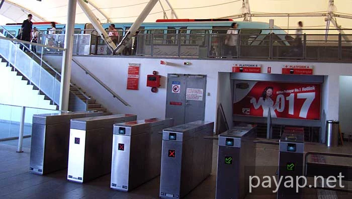 2006年2月マレーシア・モノレール