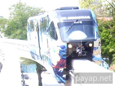 2006年2月マレーシア・モノレール