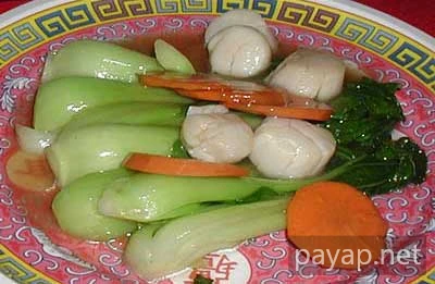 ホタテと青梗菜の炒め物 Oriental Seafood