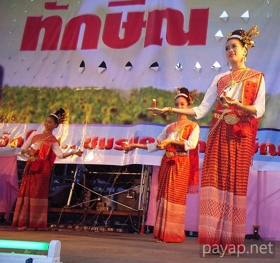 ChiangRai,タクシン派の集会