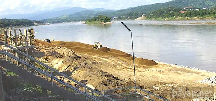 チエンコンの国境