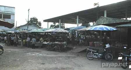 チエンコーンの市場 チエンコーンの市場