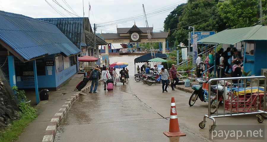 チエンコンの国境