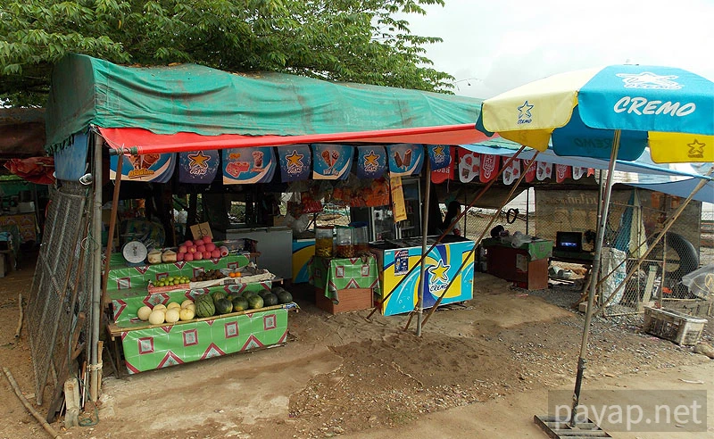 チエンコンの国境