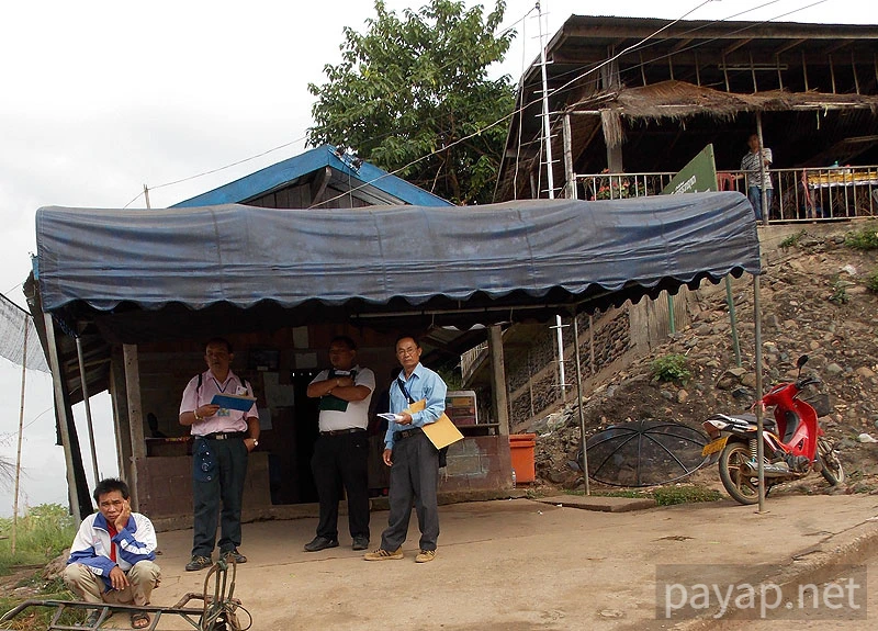 チエンコンの国境