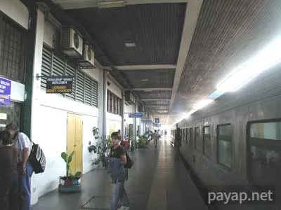 車窓から、泰・馬来西亜の国境