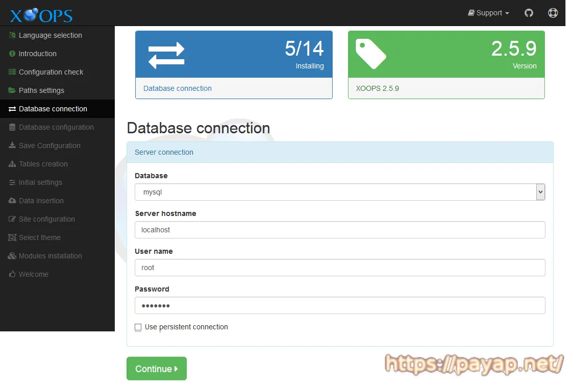 5/14 xoops install 5/14 xoops install