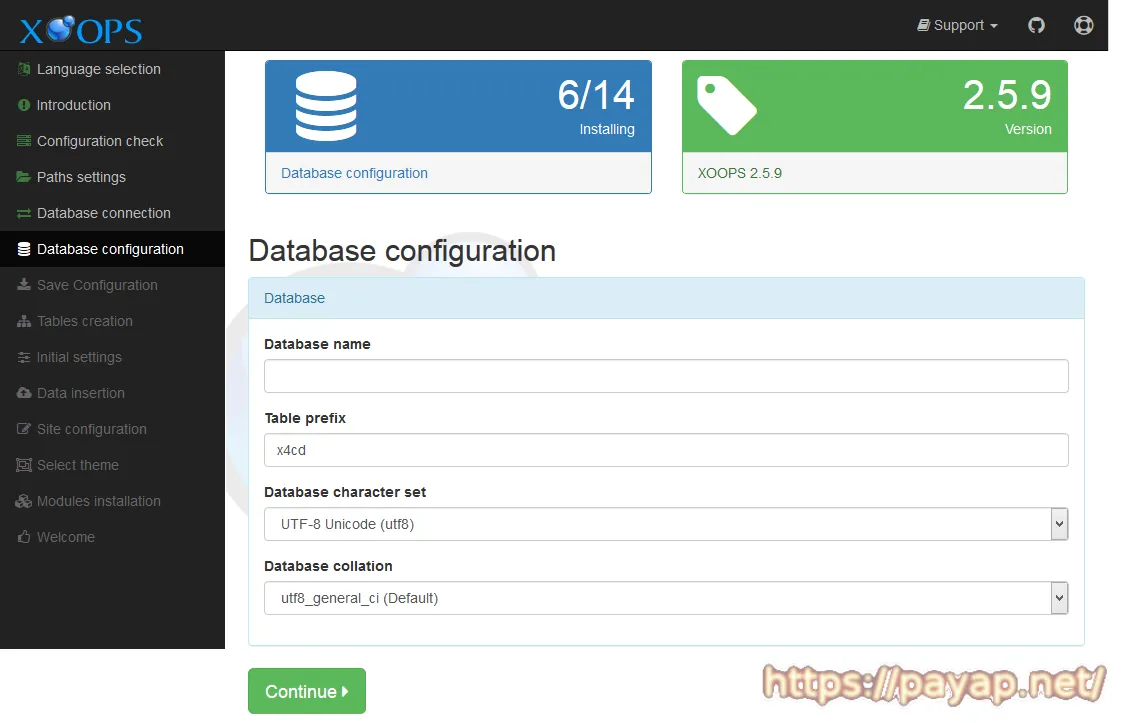 6/14 xoops install 6/14 xoops install